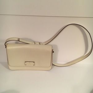 Kate Spade cream crossbody bag purse